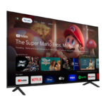 نمای کنار تلویزیون سونی 55 اینچ مدل 55S30 با صفحه‌ نمایش 55 اینچ و کیفیت تصویر 4K