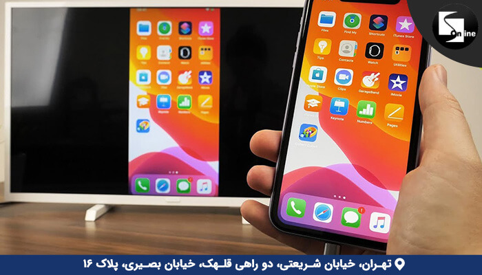 نمایش آیفون روی تلویزیون سونی از طریق AirPlay – اتصال بی‌سیم بدون نیاز به کابل